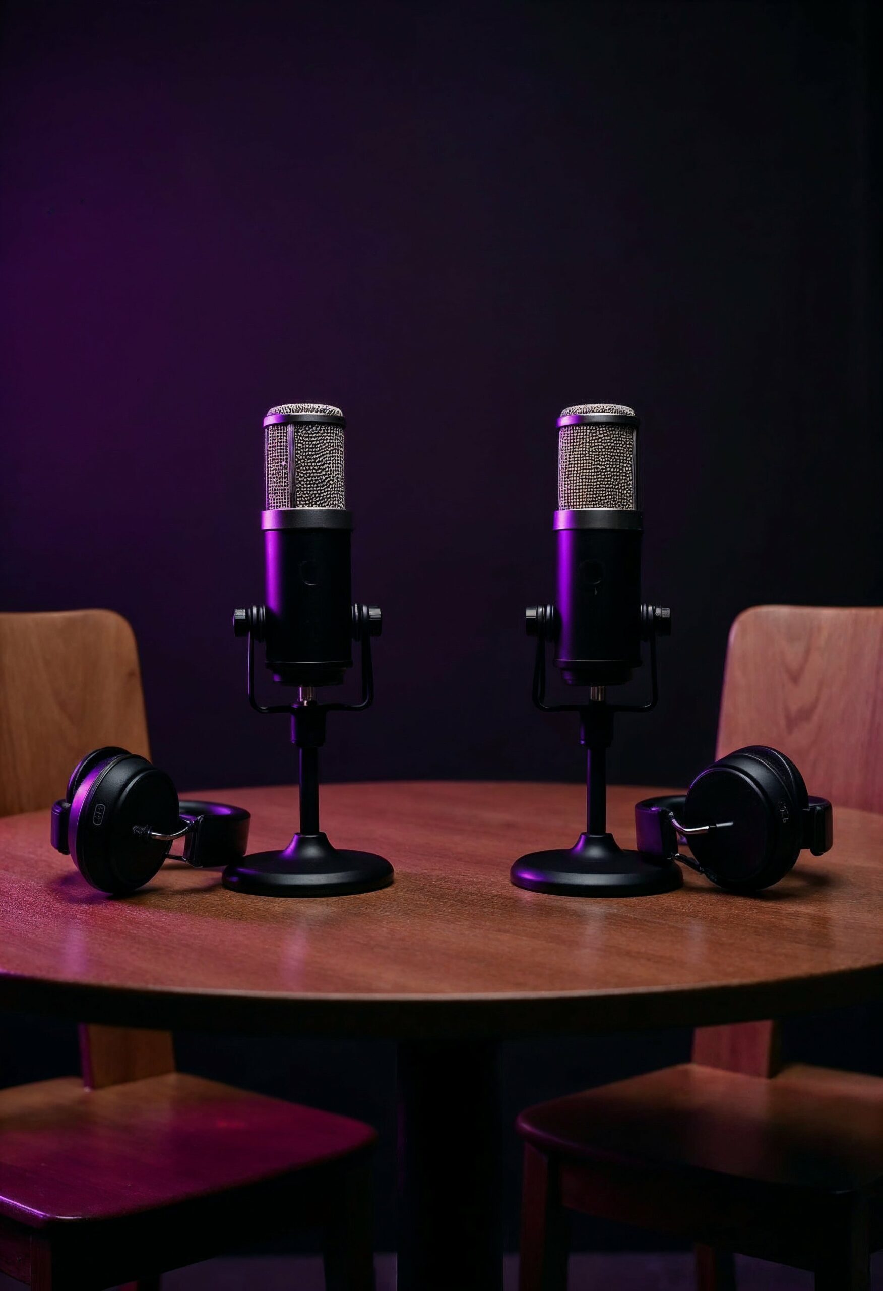 Studio d'enregistrement podcast